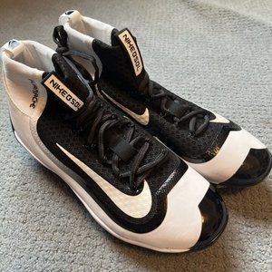 Nike Size 8-Alpha Huarache Elite Baseball Cleats Shoes High top NEW